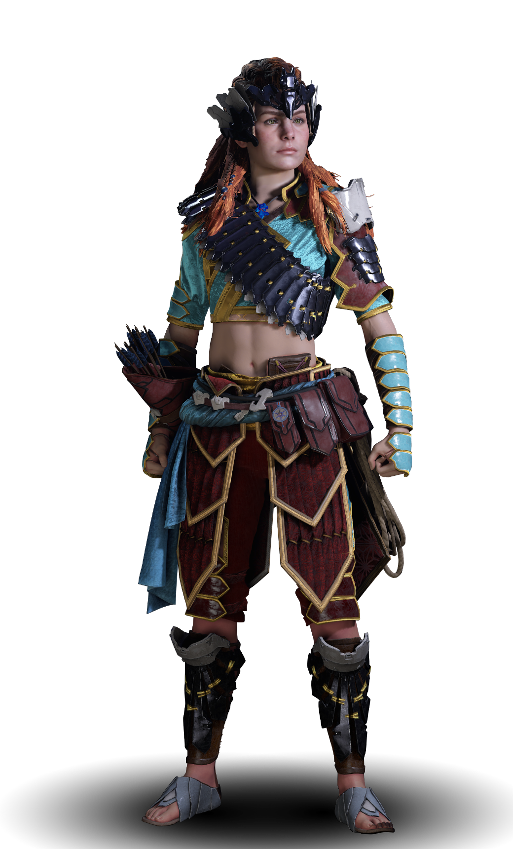 Carja Summer Blazon Outfit at Horizon Zero Dawn Nexus - Mods and