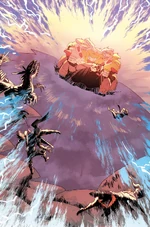 Панцирь машины излучает электромагнитную волну