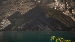 , a semi-submerged Cauldron