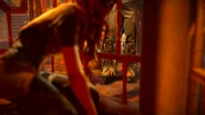 Aloy reaching her for gear.