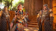 Aloy tells Erend to go back to Avad, just in case, while she looks around.