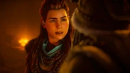 Aloy asking Teersa what that has to with her birth.