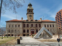 Colorado Springs Pioneer Museum, in the old El Paso County Courthouse, Colorado Springs, Colorado LCCN2011631819.tif.jpg
