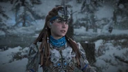 Aloy watching.