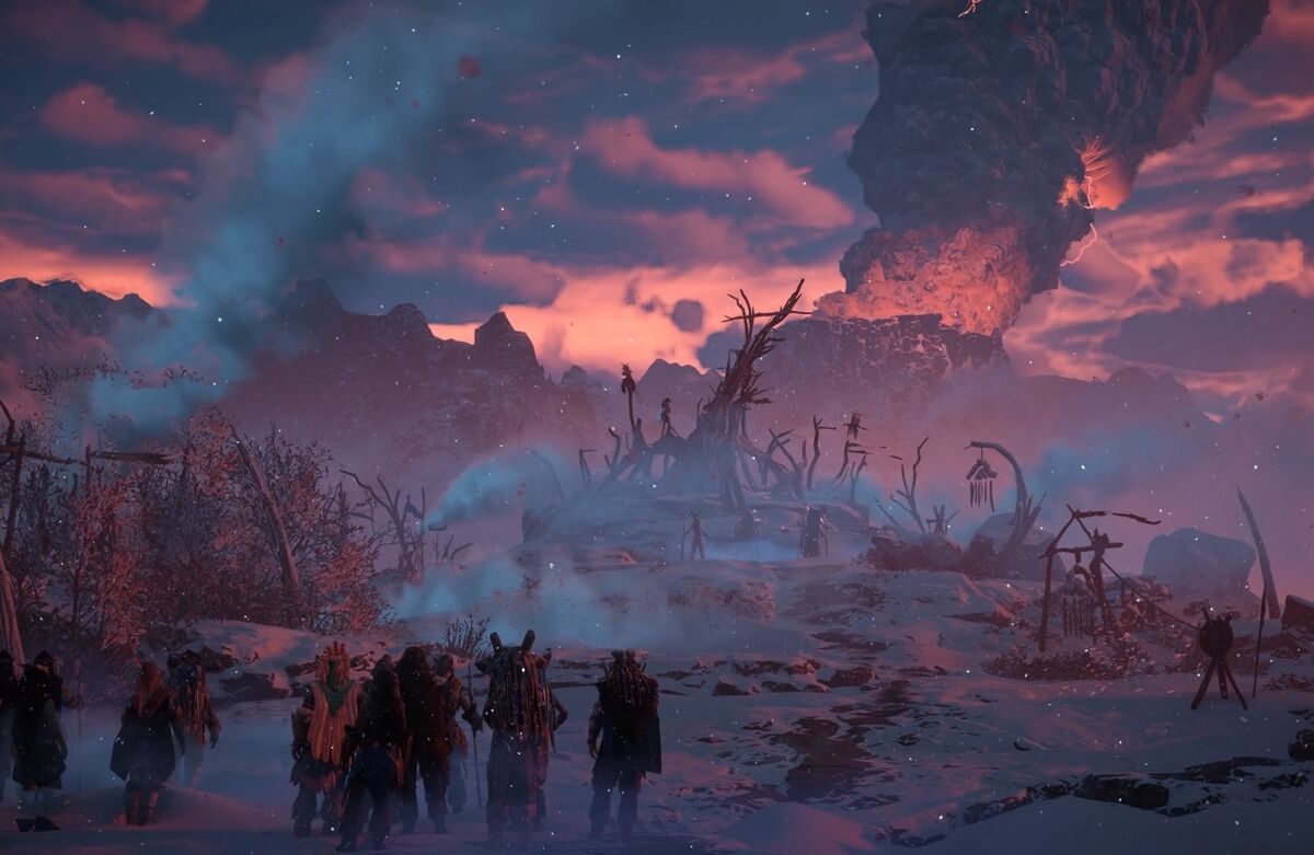 Horizon Zero Dawn: The Frozen Wilds, E3 Moment