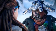 Aratak asking Aloy to withdraw.