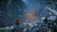 The Frostclaw looking for Aloy.