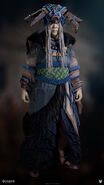 Model render of Lansra in Horizon Zero Dawn.