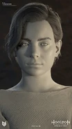 Clay model artwork of Beta by Thomas Sykutera.[2]