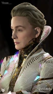 Closeup artwork of Tilda by Thomas Sykutera.[19]