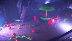 One of the play areas.