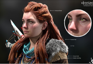 Render of Aloy in Horizon Forbidden West.