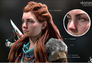 Aloy's face 2