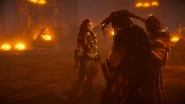 Aloy and the High Matriarchs.[4]