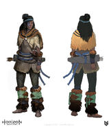 Concept art of Vala by Luc de Haan.