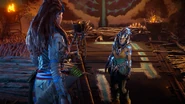 Ourea questioning Aloy.
