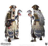 Concept art of Teersa by Luc de Haan.