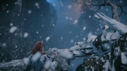 The Frostclaw leaving.