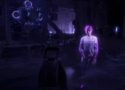 Shĕn's holographic recording introducing her workers to HEPHAESTUS.