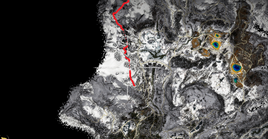 Shaman's path map