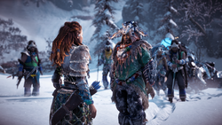 Aratak accepts Aloy as Chieftain