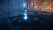 Aloy explaining how she got in.