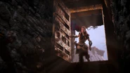Aloy entering.