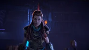 Sylens retorts that he had a legitimate birth, it's Aloy who is the creation of a machine.