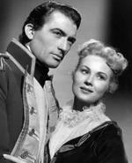 Peck and Mayo.jpg (14 KB) Gregory Peck and Virginia Mayo as Horatio Hornblower and Lady Barbara