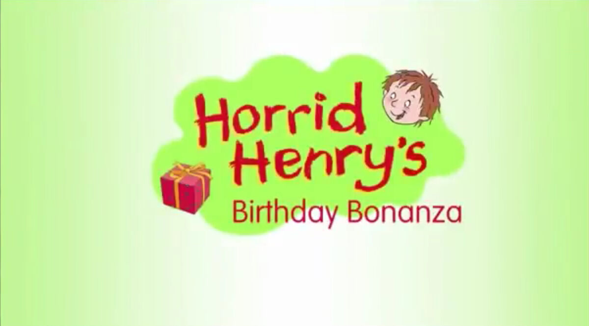 Horrid Henry's Birthday Bonanza | Horrid Henry Wiki | Fandom