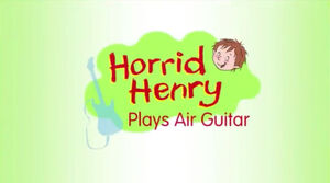 Horrid Henry Plays Air Guitar