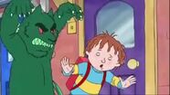 In Horrid Henry Goes Swimming + Ralph scares Henry.