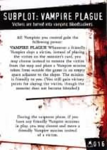 Subplot: Vampire Plague | HorrorClix Wiki | Fandom