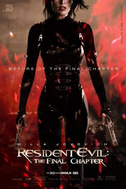 Resident Evil: The Final Chapter (2016) - Alice vs Zombie Monster