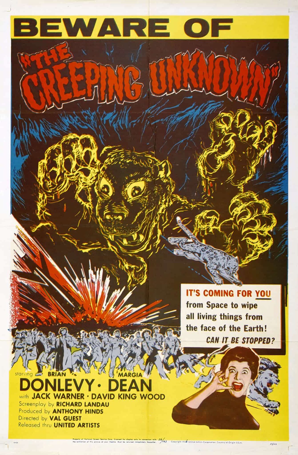 The Quatermass Xperiment (1955) | Horror Film Wiki | Fandom