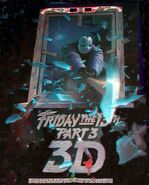 Friday The 13th 3-D poster