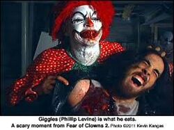 Fear Of Clowns 2 Horror Film Wiki Fandom The homicidal shivers the clown escapes from an institution and resumes his obsessed hunt for lynn blodgett, this time with two homicidal friends. fear of clowns 2 horror film wiki
