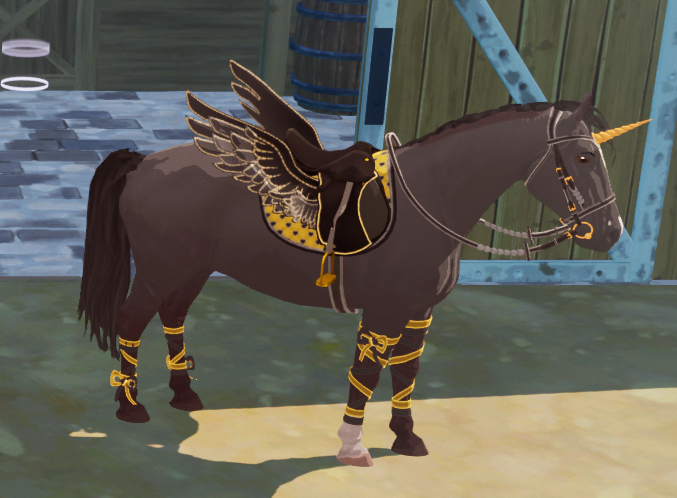 Black Tack Set, Horse Valley Wikia