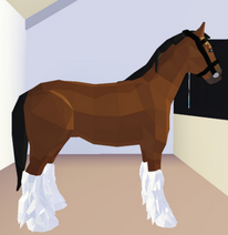 Roblox Horse Valley 2 Buying Clydesdale