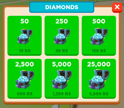 OP Methods to get Diamonds in life (Roblox)