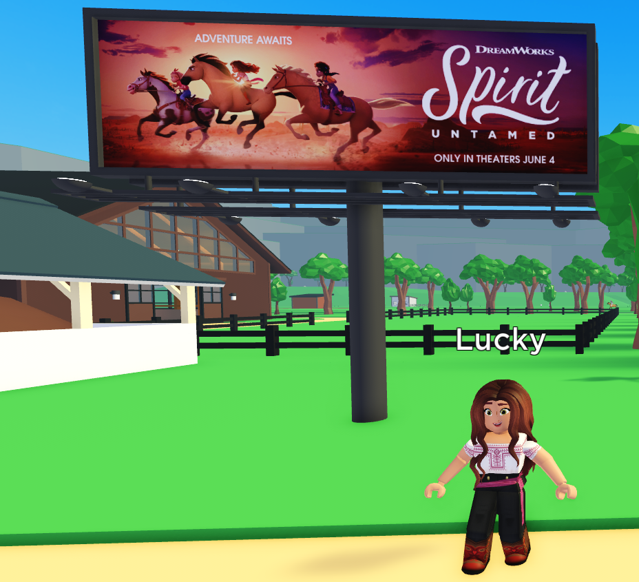 DreamWorks Spirit - Ride with Spirit in the Horse Valley Roblox game  celebrating the release of #SpiritUntamed, in theaters June 4 🐴  #DreamWorksSpirit