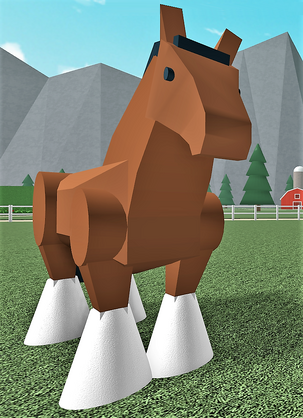 Horse from Roblox game by ihavemovedlol on Sketchers United