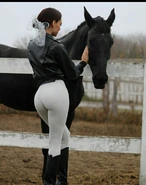 A female horse rider