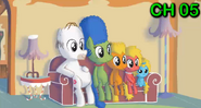 Pony version of "The Simpsons".