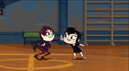 Mavis and Klaus High Five