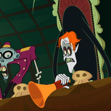Gene Dracula Hotel Transylvania Wiki Fandom But a visit from the grim reaper has mavis in a spin! gene dracula hotel transylvania wiki