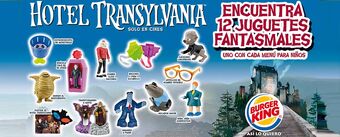 hotel transylvania 3 burger king toys