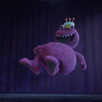 Kakie The Cake Monster Hotel Transylvania Wiki Fandom In transylvania, finally out of options, drac takes dennis and the gang to the camp wakanawawa, which was the camp that helped drac in the hotel, the party is kicking off, with jonathan disguising himself as a vampire and his family being zombies. kakie the cake monster hotel