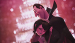 Mavis dancing with her father, Dracula.