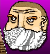 Daniels' talk-sprite.